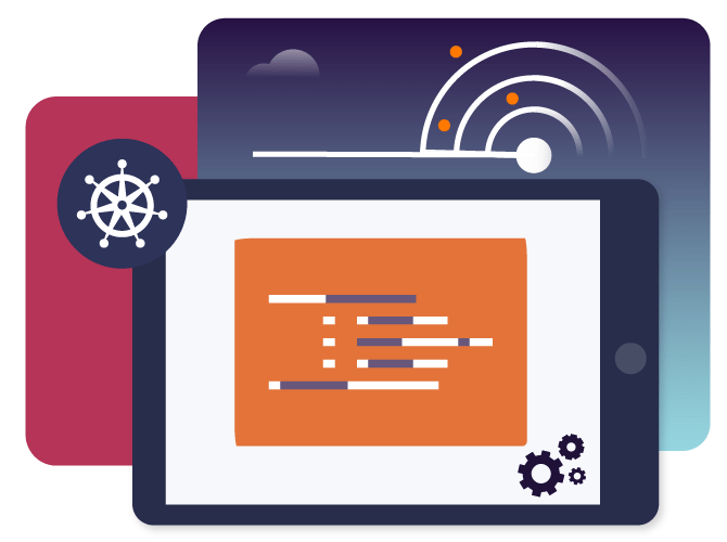 Image to illustrate Kubernetes deployed and need help